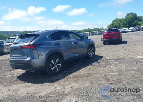2019 Lexus Nx 300 из США, поврежденный, VIN JTJBARBZXK2217484